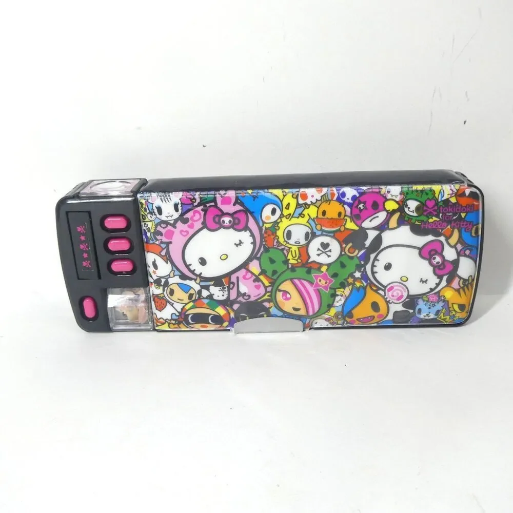 Tokidoki for Hello Kitty Pencil Box Case Vintage School Supplies